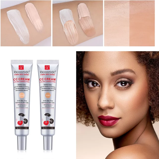 Female Makeup Base ErborianCC Cream Concealer Full Coverage Foundation Cream for Face Cosmetics Moisture Beauty Health