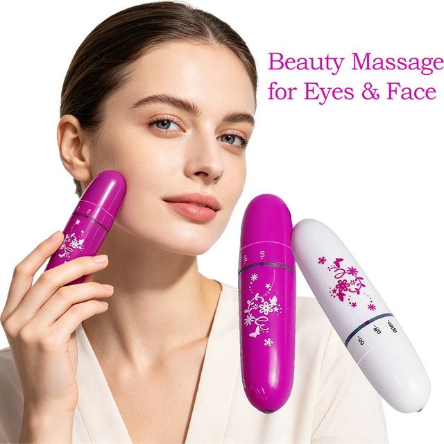 Vibration Eye Beauty Device Electric Eye Massage Reduce Fine Lines Under-Eye Bags Facial Firming Anti-Wrinkle Beauty Instrument