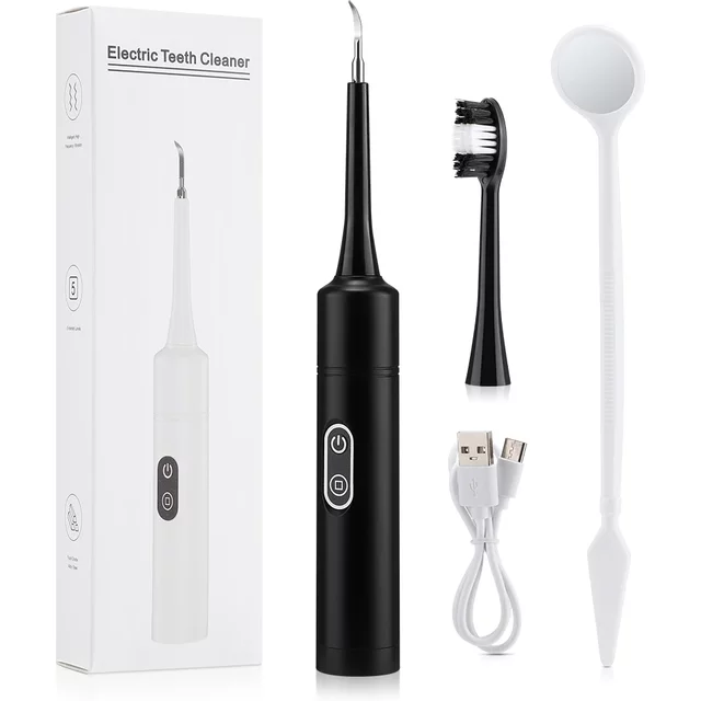 Electric Sonic Vibration Dental Scaler Teeth Whitening Plaque Calculus Coffee Smoke Stains Tartar Removal Toothbrush Tooth Clean