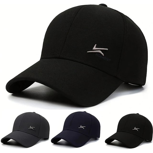 Unisex Two Hook Embroidery Baseball Caps Spring Autumn Outdoor Adjustable Casual Hats Sunscreen Hat