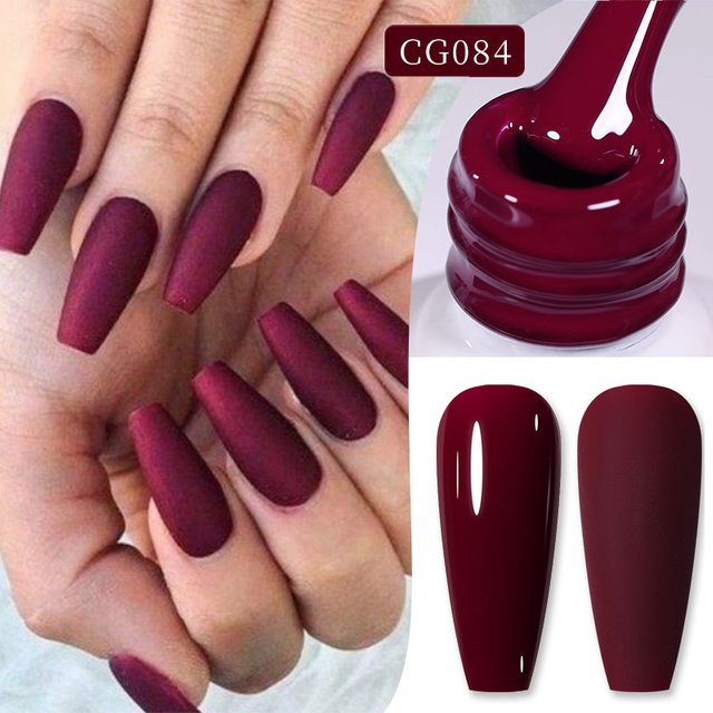 BORN PRETTY 10ml Wine Red Blue Purple Gel Nail Polish Winter Autumn Soak Off UV LED Varnish Semi Permanent Nail Supplies