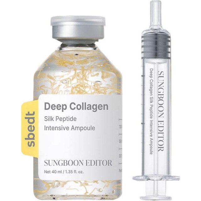 Syringe Type Collagen Essence Moisturizing Face Serum Precise Dose Applicator Quick Absorbing Plumping Facial Skin Care Set