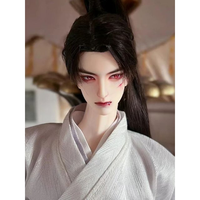 New 1/6 BJD Doll Head Small Head No Face up Open Eyes NudeDoll Ball Jointed Dolls Men Head Without Makeup 1/6 BJD Toys