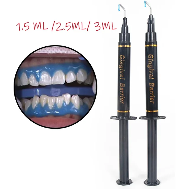 Teeth Whitening Gingival Barrier /Dental Gum Dam Teeth Whitening Gum Protector Gel Protector Beauty Tooth Consumables