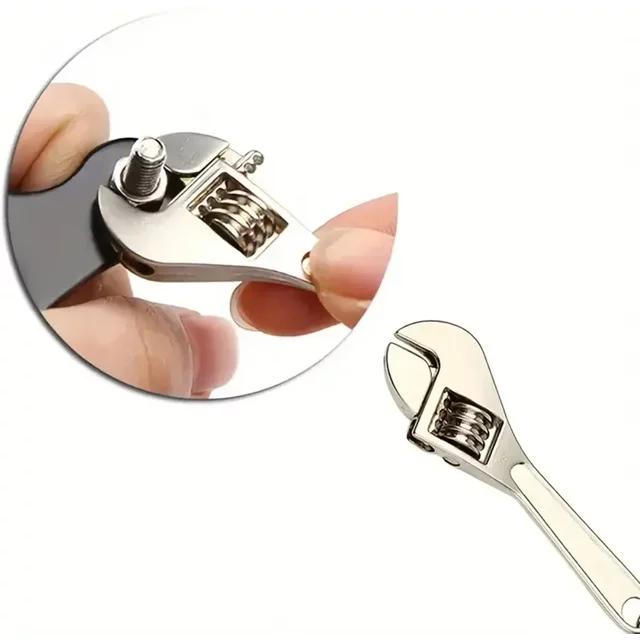 Porte-clés multifonction en acier inoxydable - Mini clé, tournevis et kit de réparation pour EDC et utilisation en extérieur