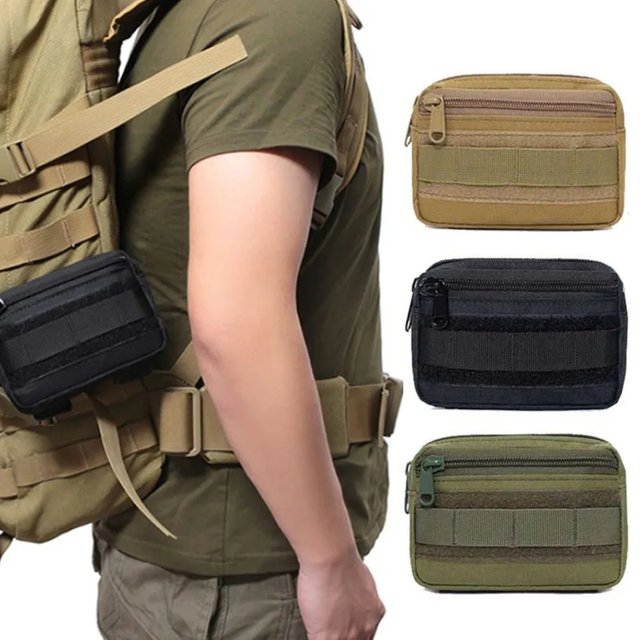 EDC Molle – sac de taille tactique, pochette médicale de premiers secours en plein air, pochette de ceinture, sac de sport et de chasse