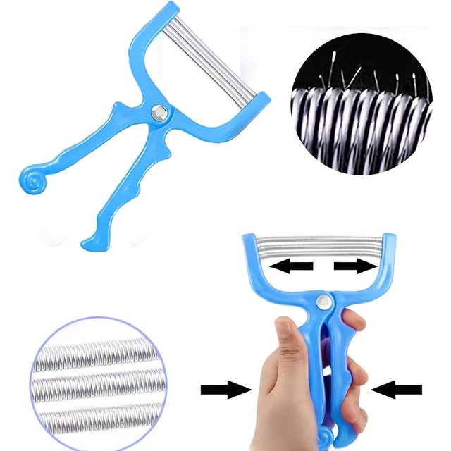 1 PCs Facial Hair Remover Manual Removal Epilator Beauty ShavingThreading Tool for women