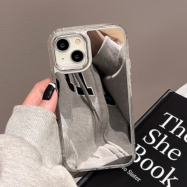 Luxury Make UP Mirror Case For Iphone 11 Case For Iphone 13 14 15 Pro Max 12 14Promax 13promax 15promax Silicon Phone Funda