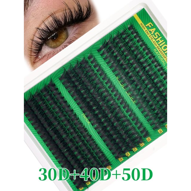 15Rows Bundles Eyelash Extension Natural Volume 30D/40D/50D Cluster False Eye Lashes 5D Fluffy Individual Lashes Makeup Cilios