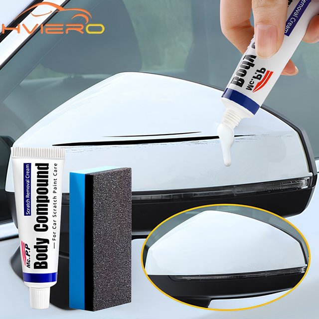 Car Body Compound Wax Styling Body Grinding Compound MC308 Paste Set Scratch Paint Care Shampoo Auto Polishing Polish Cleaning