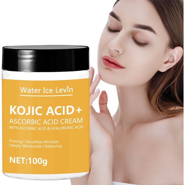 Kojic Acid Lifting Firming Cream Collagen Smooth Wrinkles Face Cream For Moisturizer Whitening Nourishing Brighten Skin Products