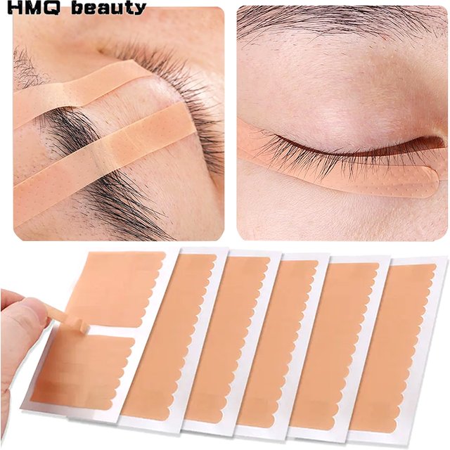 Grafted False Eyelash Lifting Eyelid Tape Non-woven Eyebrow Protection Tapes Lint Free Under Eye Pads Sticker Makeup Accessories