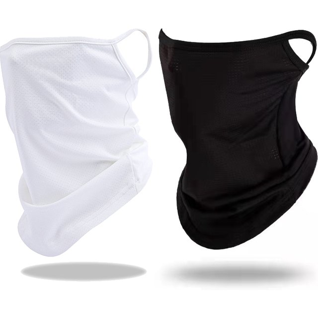 Outdoor Balaclava Riding Face Mask Unisex Neck Protection Sunscreen Masks Motorcycle Earmuffs Silk Head Scarf Facemask cycling
