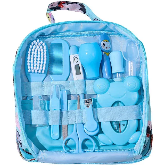 4/8/13pcs Newborn Daily Nail Care Kit Nail Clipper Tool Health Kit Thermometer Comb Care Kit