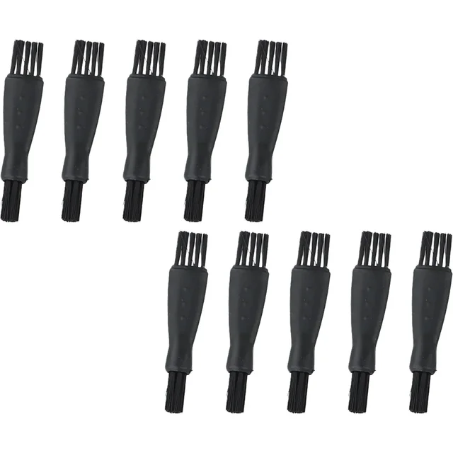 10pcs Beauty Electric Shaver Brush Cleaning Tool Household Travel Shaver ABS Nylon Brush Dust Cleaning Hand Tool