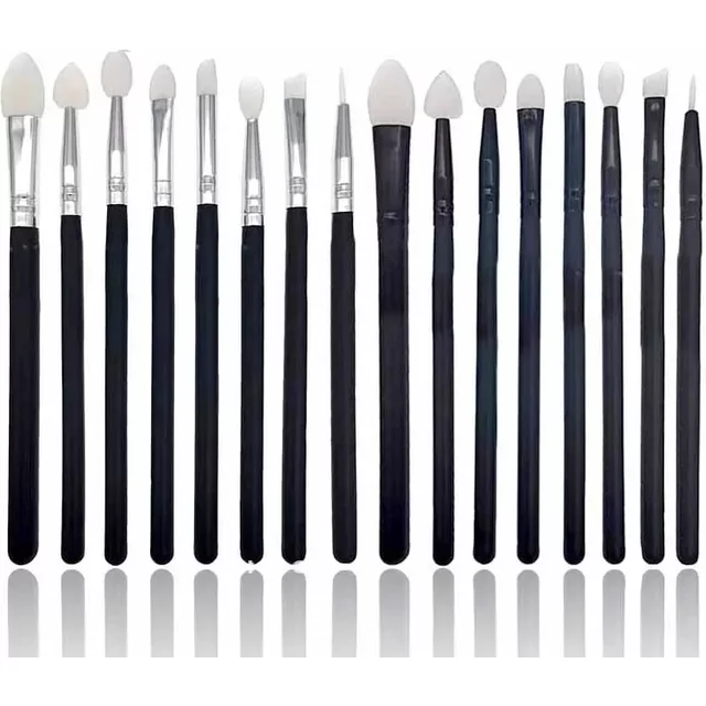 Brochas maquillaje Silicone fard à paupières applicateur de lèvres pinceaux de maquillage Eyeliner pinceau à lèvres professionnel ombre à paupières outils cosmétiques
