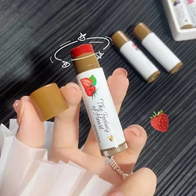 Moisturizing Nourishing Lip Gloss Natural Temperature Change Color Fruit Lip Balm Lipstick Cheap Makeup Cosmetics Lip Skin Care