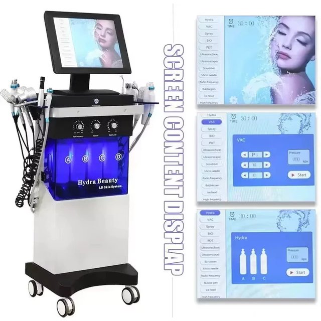 The Latest 14-in-1 Bubble Oxygenation Scrub Facial Beauty Instrument, Suitable for Female Beauty equipment 2026