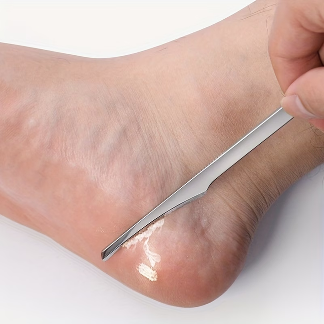 1Pc Stainless Steel Pedicure Knife Set, Dead Skin Removal Tool for Foot Care