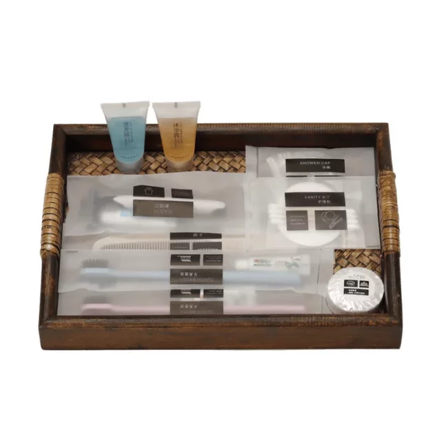 Disposable toothbrush for household hospitality, individually packaged, soft bristles with toothpaste, hotel toiletries set
