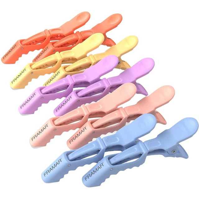 1 Multicolor Partition Styling Clip Set Suitable All Seasons,with Strong Clamping Force Durable Material Hair Care and Styling