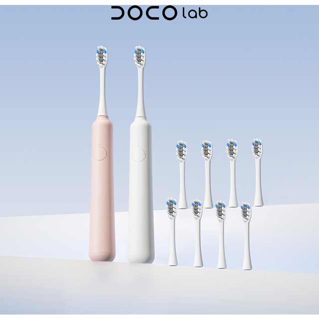 DOCO LAB Sonic Electric Toothbrush 3-gear Vibration Mode Smart Whitening Ultrasonic Vibration Teeth Whitening Oral Clean Brush