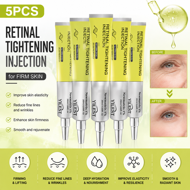 Retinal Eye Cream 20ml with Retinol Ceramide Panthenol Hydrating Firming Eye Care Cream for Fine Line Skin Care