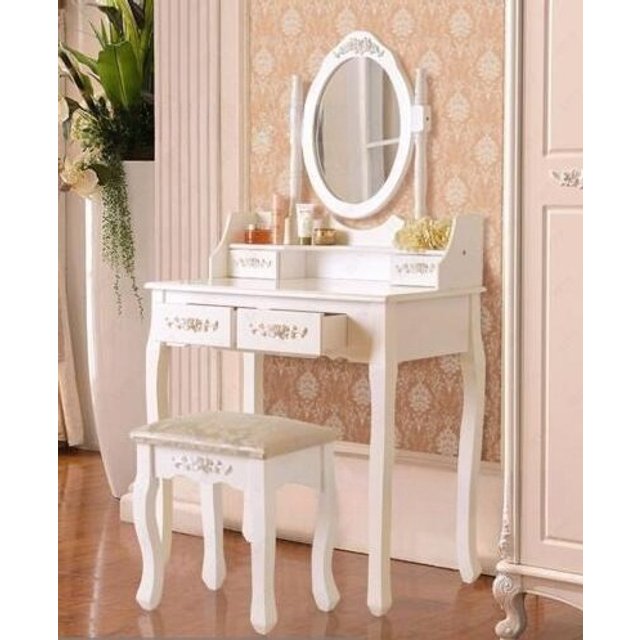 Dresser advanced sense solid wood disassembly bedroom dressing table European simple dressing table fashion makeup table