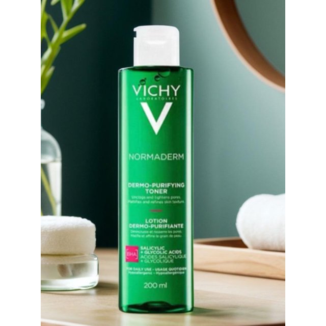 VICHY Hydrating Facial Toner Cleansing Refreshing Oil Control Anti-Imperfection Nourishes Skin Korea Original Essence 200ml
