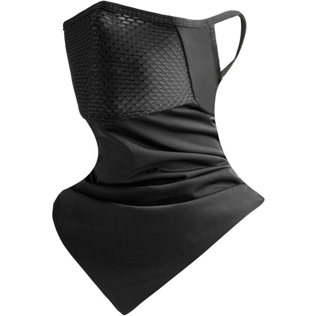 Sunscreen Riding Motorcycle Rider Headband Outdoor Mask Filter Hood Breathable Net Outdoor Sports Sun-Proof Balaclava Neck