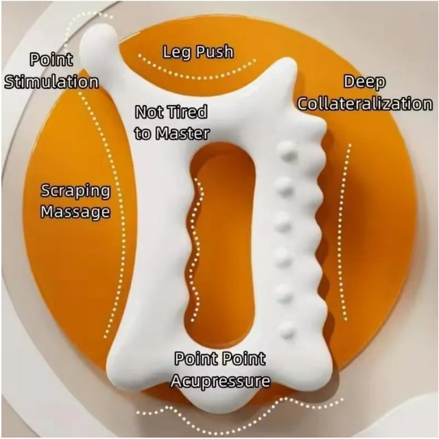 Resin Scraping Board for Face Body & Limbs, Gua Sha Massager for Jaw Lifting & Facial Contouring, Home Spa Essential