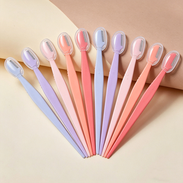 5/10/15/20Pcs Eyebrow Shaping Razor Facial Hair Remover Tool Eye Brow Epilation Hair for Beginner-Friendly Eyebrow Grooming Kit