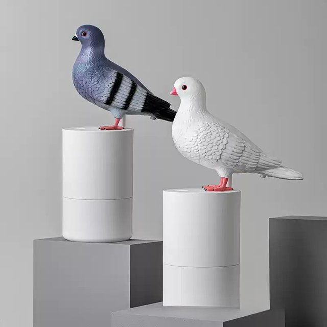 Pigeon Shape Automatic Induction Foam Hand Washer Touchless Foam Soap Dispenser Infrared Sensor Hygienic Foam Dispenser Home Bat