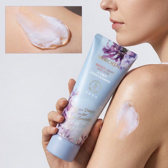 Mercilen Water Glow Essence Anti-Wrinkle Polishing Body Lotion, Deeply Moisturizes Dry Skin, Quickly Absorbs, Makes Skin Radiant and Charming, While Also Nourishing and Moisturizing, with a Fragrance,