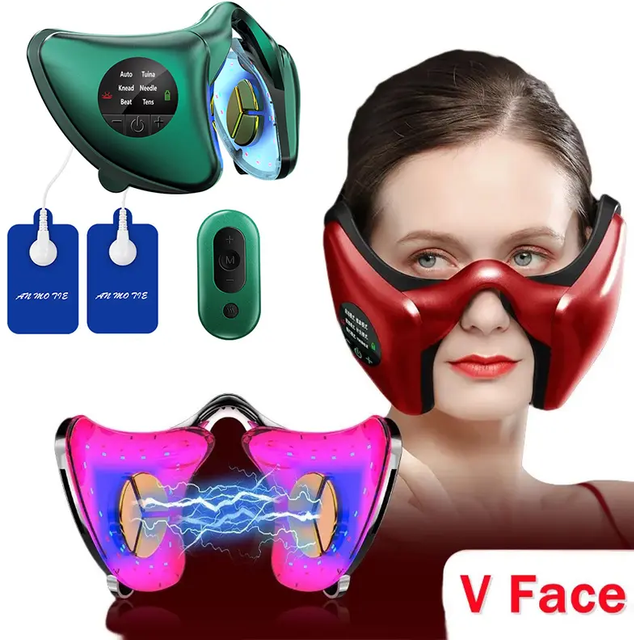NEW Smart Facial Massager Lifting and Firming V-shaped Face-lifting Device All-round Body Shaping Anti-aging Beauty Instrument