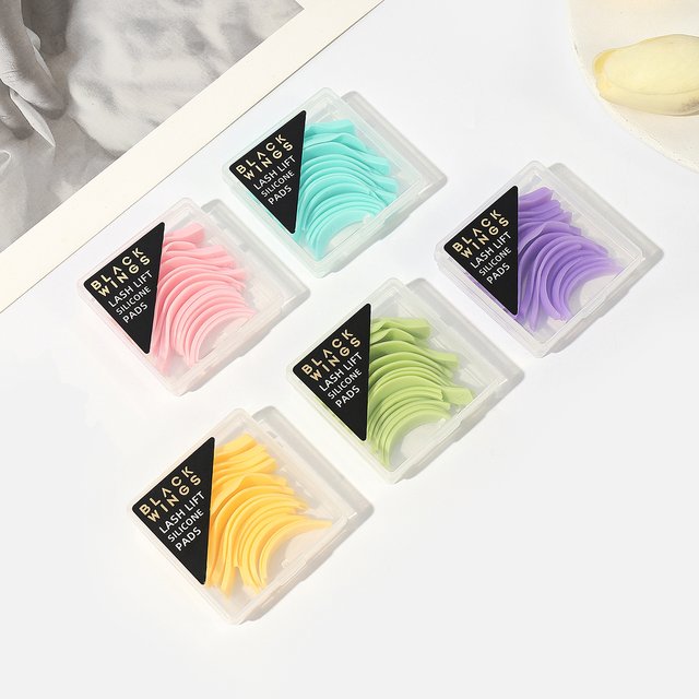 Blackwings L CURL Silicone Eyelash Perm Pad Makeup Lifting Lashes Rods Shield 3D Eyelash Curler Accessories Applicator Tools
