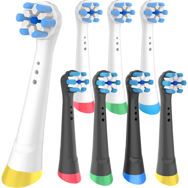 4/8pcs Replacement Brush Heads Compatible with Oral-B IO 3/4/5/6/7/8/9/10 Series Electric Toothbrush