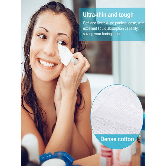 300PCS Non Woven Gauze Pad First Aid Sponges Wound Care Sterile Gauze Flexible Breathable multiuse face care cotton