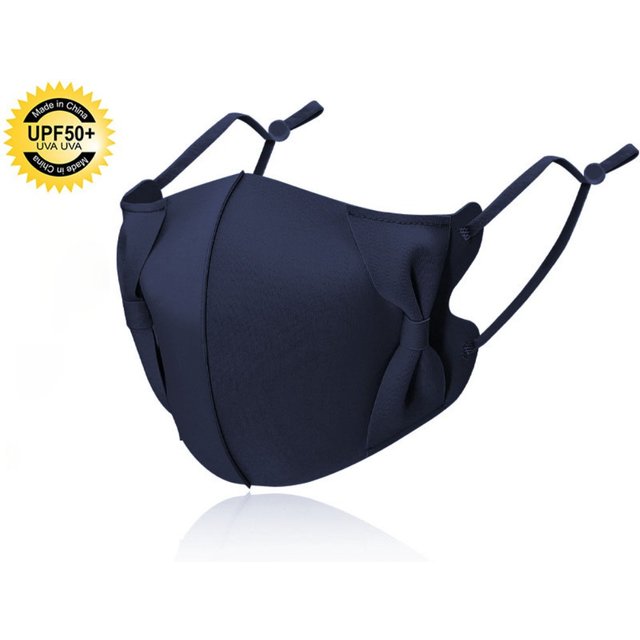 Fashion Breathable Ice Silk Mask Anti-UV Traceless Riding Face Mask Sunscreen Mask Four Seasons