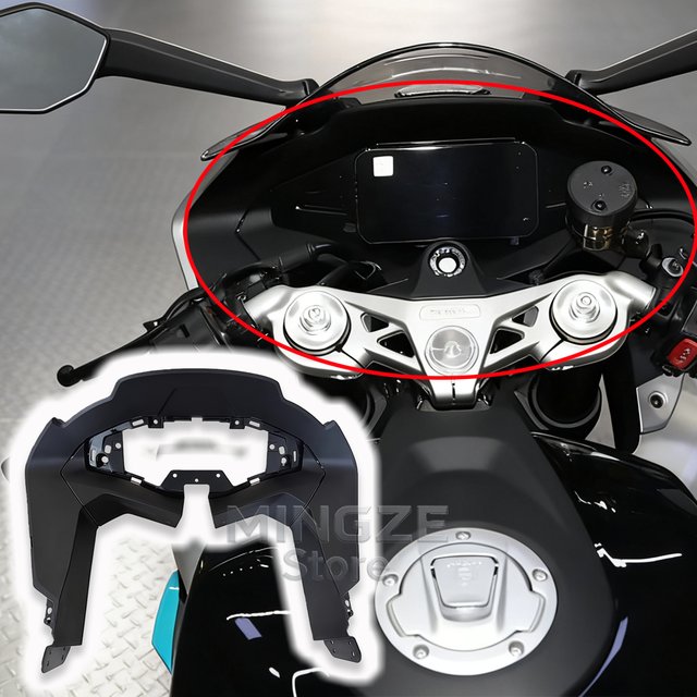 Coque d'instrument de moto 675SR, panneau décoratif, bouclier facial, couvercle supérieur, bouclier avant adapté pour CF675SR-R 675SS