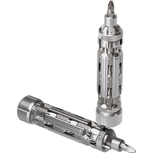 Galacok S1 EDC jeu de tournevis multifonctions avec foret hexagonal Torx Phillips magnétique outil