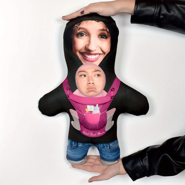 Customized Facial Plush Pillow with Personalized 3D Printing Design, Soft and Cute, Perfect Christmas, Valentine's Day, Birthday