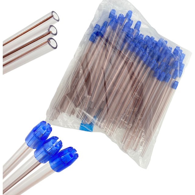 50/100pcs Dental Saliva Ejector Aspirator Tube Oral Care Bendable Disposable Suction Tips Bendable Dentistry Materials