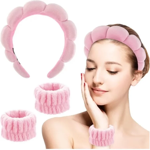 European American Twist Sponge Face Washing Makeup Cloud Headbands Hair Accessories Makeup Tool Kits