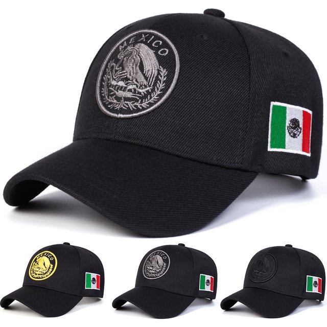 Unisex MEXICO Eagle Embroidery Baseball Caps Spring Autumn Outdoor Adjustable Casual Hats Sunscreen Hat Sports Cap