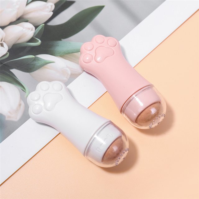 Cat Paw Face Oil Absorbing Roller Volcanic Stone Blemish Remover Facial Shiny Changing Pores Oil Removal Massage Artifact Tools