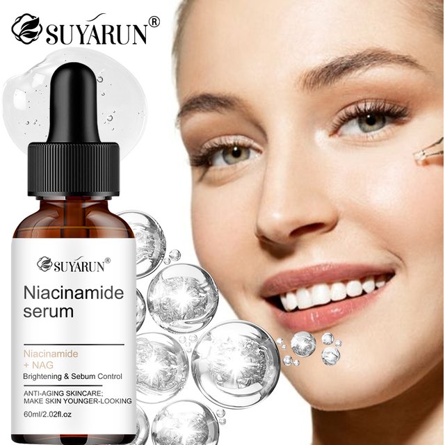 SUYARUN Niacinamide Serum 2% Formula - Moisturizing & Hydrating Facial Care, Brightening & Anti-Aging, For All Skin Types.