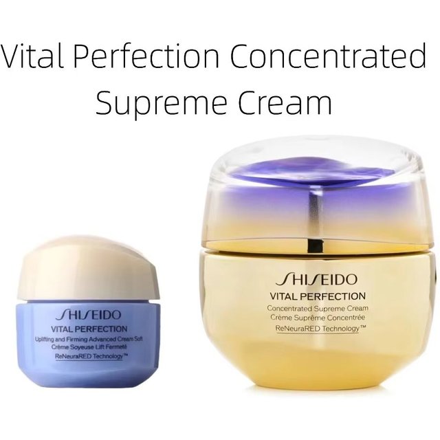 SHISEIDO Vital Perfection Cream SPF 30 (15ml/50ml), for Normal to Dry Skin - Visibly Lifts & Firms, Original Japanese Skin Cares