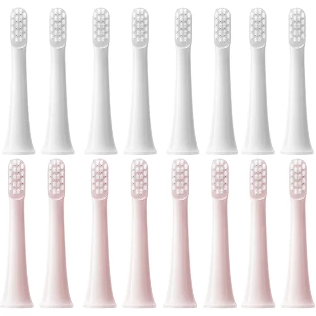 8PCS For XIAOMI MIJIA T100 Replacement Brush Heads Sonic Electric Toothbrush Vacuum DuPont Soft Bristle Suitable Nozzles