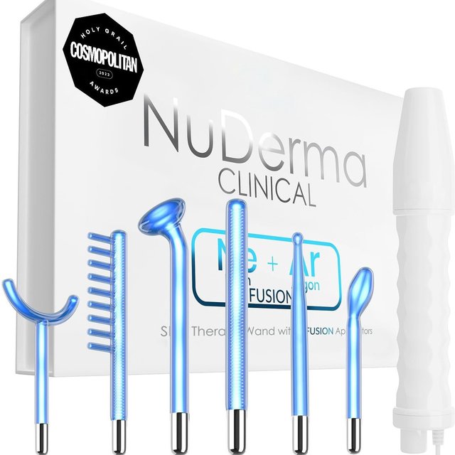 Professional High Frequency Facial Machine Electrotherapy Wand Glass Neon Argon Wands Remove wrinkles Inflammation Acne Skin